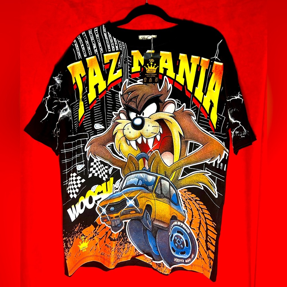 Modern Bootleg AOP Taz Monster Truck Tshirt